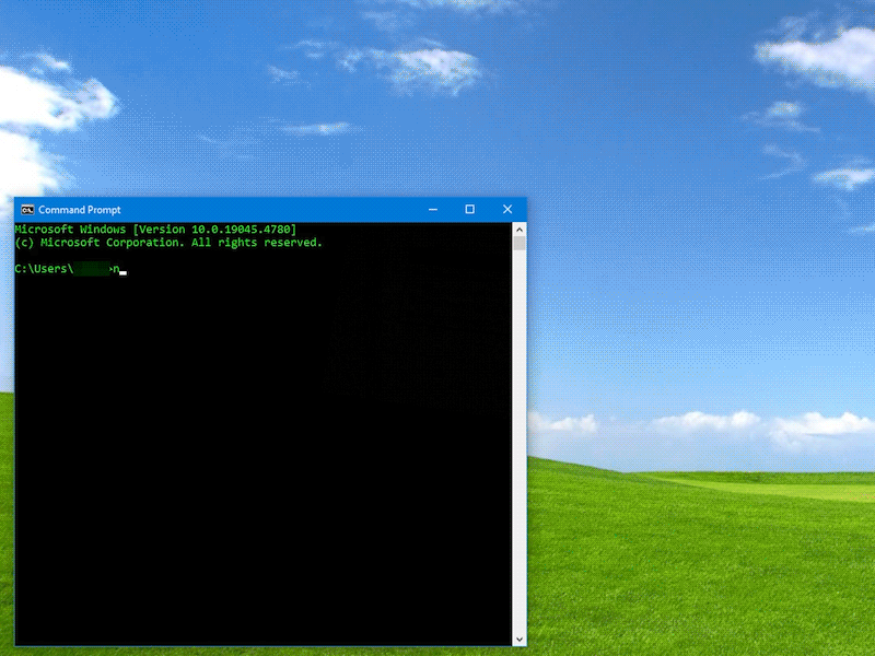 Seraph Secure alerting the user that potential command abuse was detected on their machine.